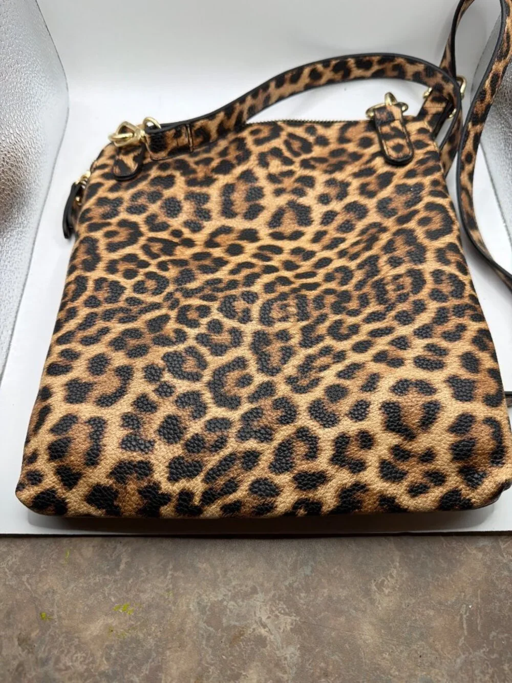 Lit Crossbody Leopard Print Purse With LED Light By PurseN